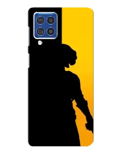 Чехол для Samsung Galaxy F62 с картинкой «Тень воина PUBG»