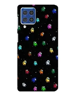Чехол для Samsung Galaxy F62 с картинкой «Экипаж Among Us» Чехол для Samsung Galaxy F62 с картинкой «Экипаж Among Us»