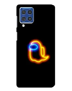 Чехол для Samsung Galaxy F62 с картинкой «Among Us неоновое сияние» Чехол для Samsung Galaxy F62 с картинкой «Among Us неоновое сияние»