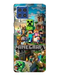 Чехол для Samsung Galaxy F62 с картинкой «Замок Minecraft» Чехол для Samsung Galaxy F62 с картинкой «Замок Minecraft»