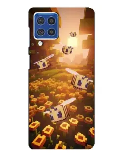 Чехол для Samsung Galaxy F62 с картинкой «Поле подсолнухов»