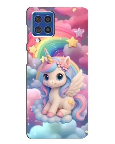 Чехол для Samsung Galaxy F62 с картинкой «Маленький единорог»