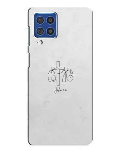 Чехол для Samsung Galaxy F62 с картинкой «Иоанна 3:16 Крест» Чехол для Samsung Galaxy F62 с картинкой «Иоанна 3:16 Крест»