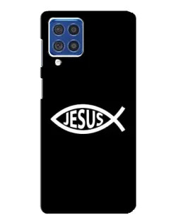 Чехол для Samsung Galaxy F62 с картинкой «Классический Jesus»