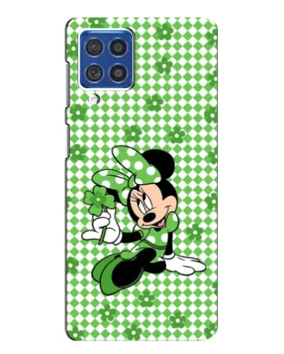 Чехол для Samsung Galaxy F62 с картинкой «Mickey в клетку»