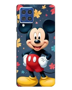 Чехол для Samsung Galaxy F62 с картинкой «Осенний Mickey Mouse»