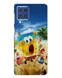 Чехол для Samsung Galaxy F62 с картинкой «Развлечения на пляже»