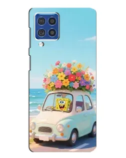 Чехол для Samsung Galaxy F62 с картинкой «Автомобильное путешествие»
