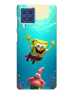 Чехол для Samsung Galaxy F62 с картинкой «Спанч Боб под водой» Чехол для Samsung Galaxy F62 с картинкой «Спанч Боб под водой»