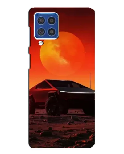 Чехол для Samsung Galaxy F62 с картинкой «Cybertruck на Марсе» Чехол для Samsung Galaxy F62 с картинкой «Cybertruck на Марсе»