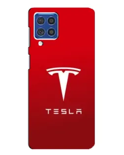 Чехол для Samsung Galaxy F62 с картинкой «Tesla Red Classic» Чехол для Samsung Galaxy F62 с картинкой «Tesla Red Classic»