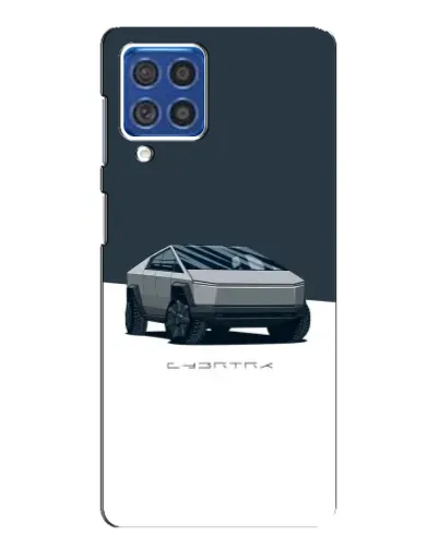Чехол для Samsung Galaxy F62 с картинкой «Серебристый Cybertruck Tesla» Чехол для Samsung Galaxy F62 с картинкой «Серебристый Cybertruck Tesla»