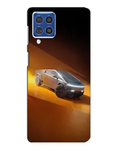 Чехол для Samsung Galaxy F62 с картинкой «Cybertruck в пустыне» Чехол для Samsung Galaxy F62 с картинкой «Cybertruck в пустыне»