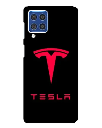 Чехол для Samsung Galaxy F62 с картинкой «Tesla Red Logo» Чехол для Samsung Galaxy F62 с картинкой «Tesla Red Logo»