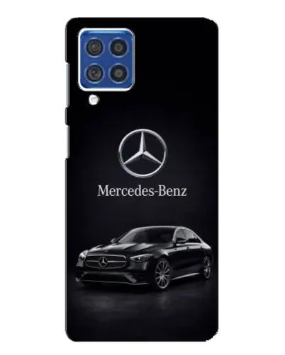 Чехол для Samsung Galaxy F62 с картинкой «Mercedes — решетка радиатора»