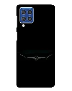 Чехол для Samsung Galaxy F62 с картинкой «Mercedes Stealth Look»
