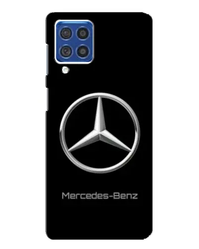 Чехол для Samsung Galaxy F62 с картинкой «Mercedes Silver Logo»