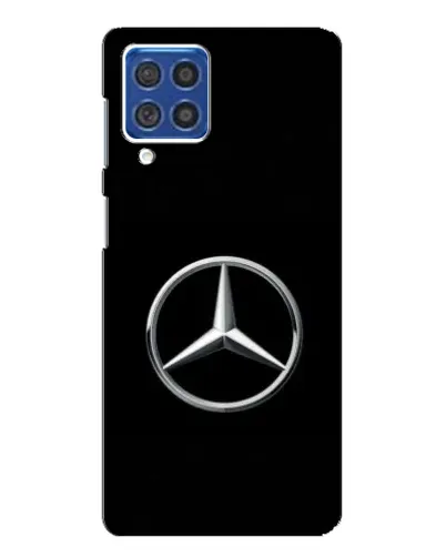 Чехол для Samsung Galaxy F62 с картинкой «Mercedes классический лого»