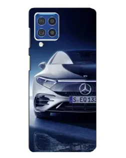 Чехол для Samsung Galaxy F62 с картинкой «Mercedes EQ — будущее»
