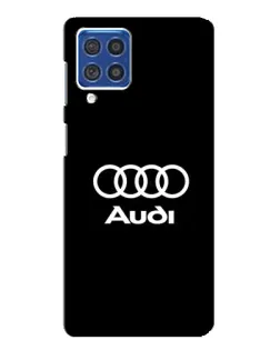 Чехол для Samsung Galaxy F62 с картинкой «Классическое лого Audi» Чехол для Samsung Galaxy F62 с картинкой «Классическое лого Audi»