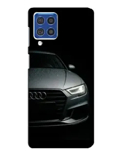Чехол для Samsung Galaxy F62 с картинкой «Audi — детализация кузова» Чехол для Samsung Galaxy F62 с картинкой «Audi — детализация кузова»