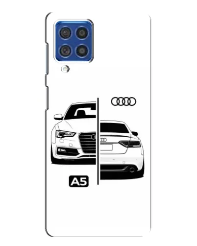 Чехол для Samsung Galaxy F62 с картинкой «Audi — контрастный дизайн» Чехол для Samsung Galaxy F62 с картинкой «Audi — контрастный дизайн»