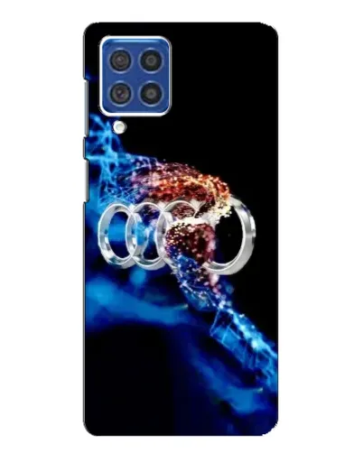 Чехол для Samsung Galaxy F62 с картинкой «Энергия лого Audi» Чехол для Samsung Galaxy F62 с картинкой «Энергия лого Audi»