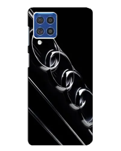 Чехол для Samsung Galaxy F62 с картинкой «Audi — абстрактные кольца» Чехол для Samsung Galaxy F62 с картинкой «Audi — абстрактные кольца»