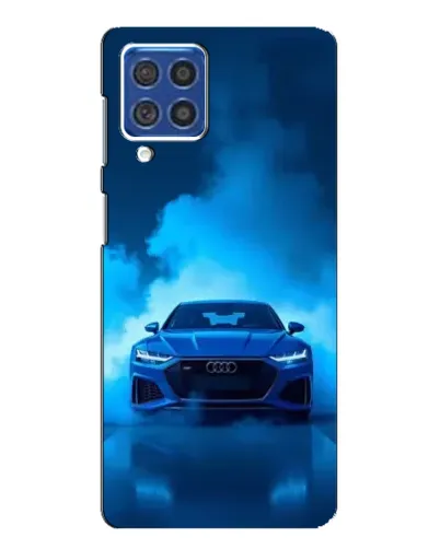 Чехол для Samsung Galaxy F62 с картинкой «Audi — голубая энергия» Чехол для Samsung Galaxy F62 с картинкой «Audi — голубая энергия»