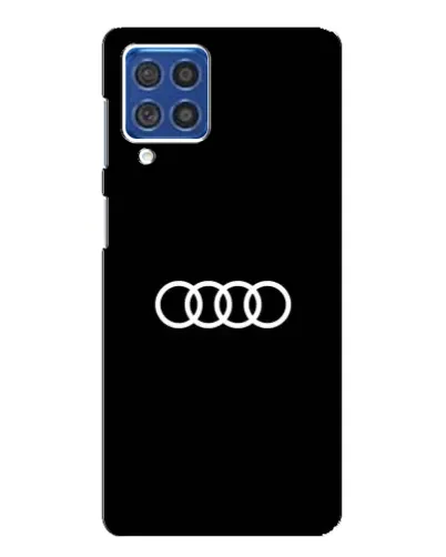 Чехол для Samsung Galaxy F62 с картинкой «Audi White Logo» Чехол для Samsung Galaxy F62 с картинкой «Audi White Logo»