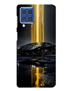 Чехол для Samsung Galaxy F62 с картинкой «Ночной Lamborghini драйв» Чехол для Samsung Galaxy F62 с картинкой «Ночной Lamborghini драйв»