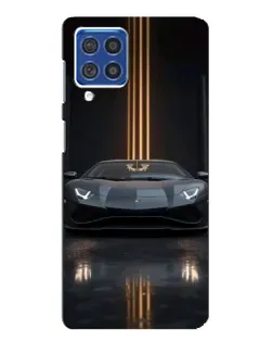 Чехол для Samsung Galaxy F62 с картинкой «Lamborghini золотые линии» Чехол для Samsung Galaxy F62 с картинкой «Lamborghini золотые линии»