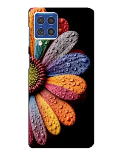 Чехол для Samsung Galaxy F62 с картинкой «Радужный цветок» Чехол для Samsung Galaxy F62 с картинкой «Радужный цветок»
