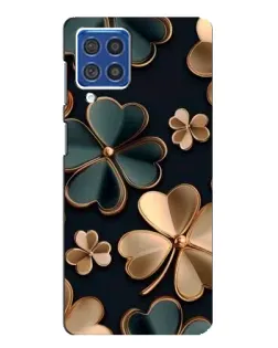 Чехол для Samsung Galaxy F62 с картинкой «Клевер в золоте» Чехол для Samsung Galaxy F62 с картинкой «Клевер в золоте»