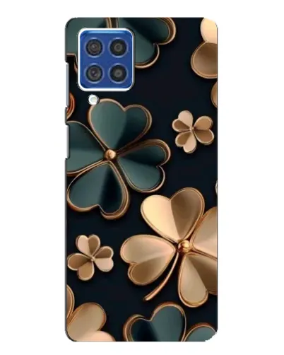 Чехол для Samsung Galaxy F62 с картинкой «Клевер в золоте» Чехол для Samsung Galaxy F62 с картинкой «Клевер в золоте»