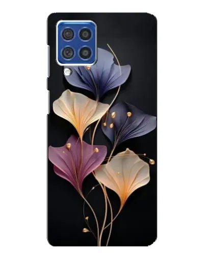 Чехол для Samsung Galaxy F62 с картинкой «Лиловые цветы грации» Чехол для Samsung Galaxy F62 с картинкой «Лиловые цветы грации»