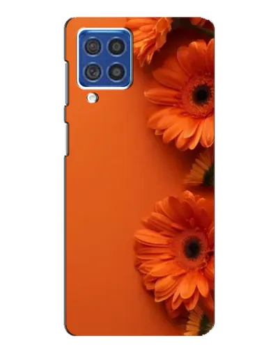 Чехол для Samsung Galaxy F62 с картинкой «Оранжевые герберы» Чехол для Samsung Galaxy F62 с картинкой «Оранжевые герберы»