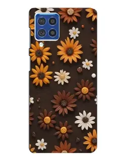 Чехол для Samsung Galaxy F62 с картинкой «Узор из маленьких подсолнухов» Чехол для Samsung Galaxy F62 с картинкой «Узор из маленьких подсолнухов»