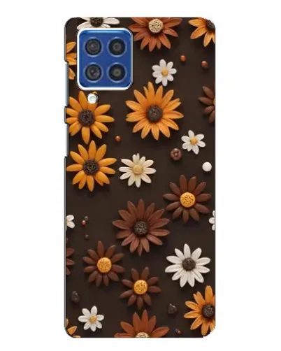 Чехол для Samsung Galaxy F62 с картинкой «Узор из маленьких подсолнухов» Чехол для Samsung Galaxy F62 с картинкой «Узор из маленьких подсолнухов»
