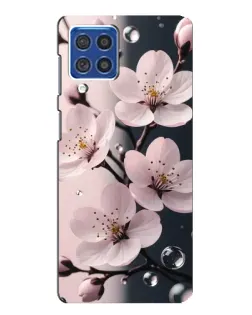 Чехол для Samsung Galaxy F62 с картинкой «Нежная сакура и капли» Чехол для Samsung Galaxy F62 с картинкой «Нежная сакура и капли»