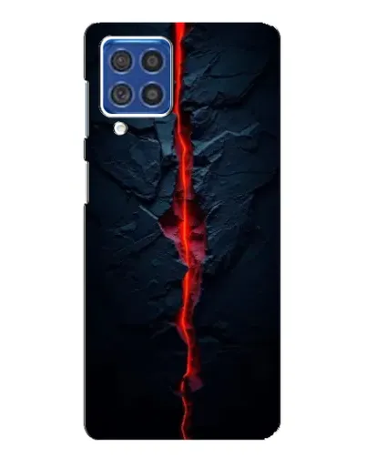 Чехол для Samsung Galaxy F62 с картинкой «Kрасная лавовая трещина» Чехол для Samsung Galaxy F62 с картинкой «Kрасная лавовая трещина»