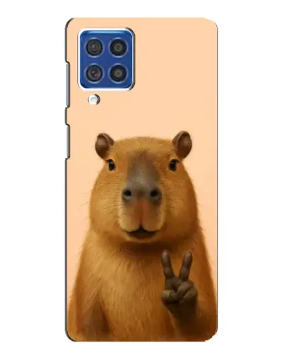 Чехол для Samsung Galaxy F62 с картинкой «Капибара виктория» Чехол для Samsung Galaxy F62 с картинкой «Капибара виктория»