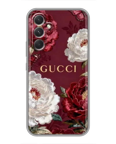 Чохол для Samsung Galaxy F70 Pro з картинкою «Gucci — бордові троянди» Чохол для Samsung Galaxy F70 Pro з картинкою «Gucci — бордові троянди»