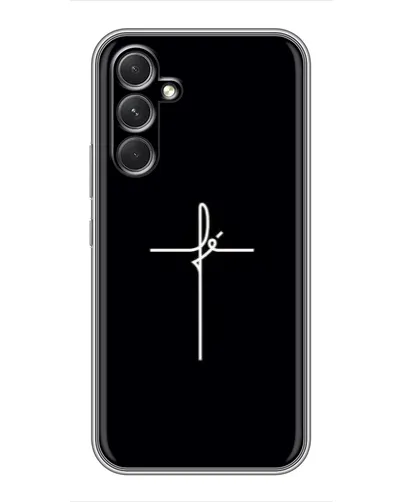 Чехол для Samsung Galaxy F70 Pro с картинкой «Тонкий крест» Чехол для Samsung Galaxy F70 Pro с картинкой «Тонкий крест»