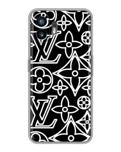 Чохол для Samsung Galaxy F70e з картинкою «Чорно-білий візерунок LV» Чохол для Samsung Galaxy F70e з картинкою «Чорно-білий візерунок LV»
