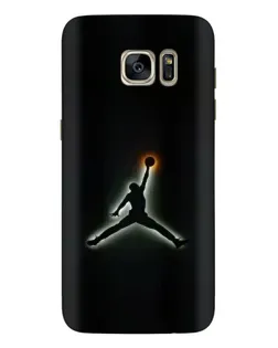 Чохол для Samsung Galaxy S7 Edge (G935) з картинкою «Jordan Gradient Logo»