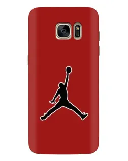 Чохол для Samsung Galaxy S7 Edge (G935) з картинкою «Jordan Red Back»