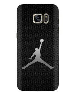 Чохол для Samsung Galaxy S7 Edge (G935) з картинкою «Jordan Dark Carbon»