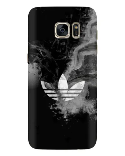 Чохол для Samsung Galaxy S7 Edge (G935) з картинкою «Абстрактний дим Adidas»