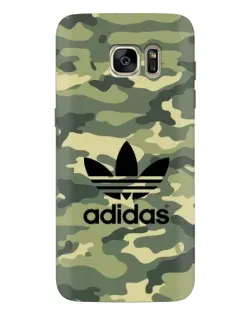 Чохол для Samsung Galaxy S7 Edge (G935) з картинкою «Мілітарі стиль Adidas»